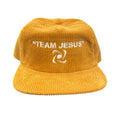 Khaki Team Jesus Corduroy Adjustable Hat